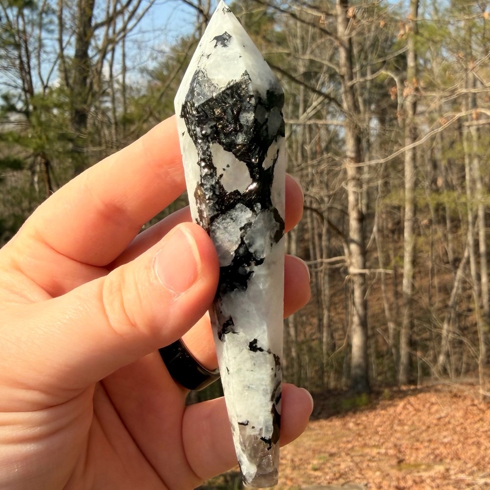 NEW! Rainbow moonstone Wand